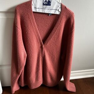 Aritzia cashmere cardigan sweater